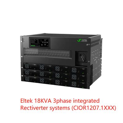 Zintegrowany System Eltek Recectiverter 2U 6kVA 6 KVA AC I 4 8 KW DC Ze