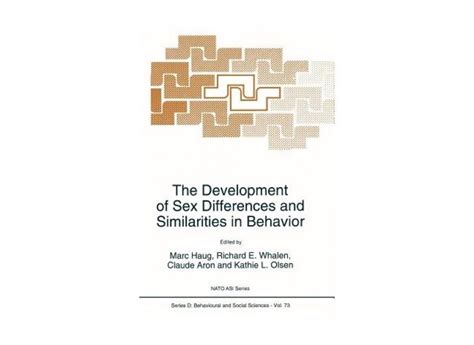 Livro The Development Of Sex Differences And Similarities In Behavior Nato Science Series D