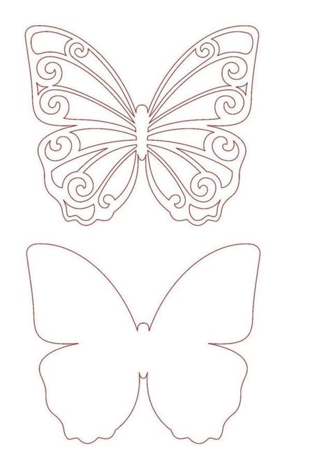 Pin By Icela On Stikers In 2024 Paper Butterfly Butterfly Template