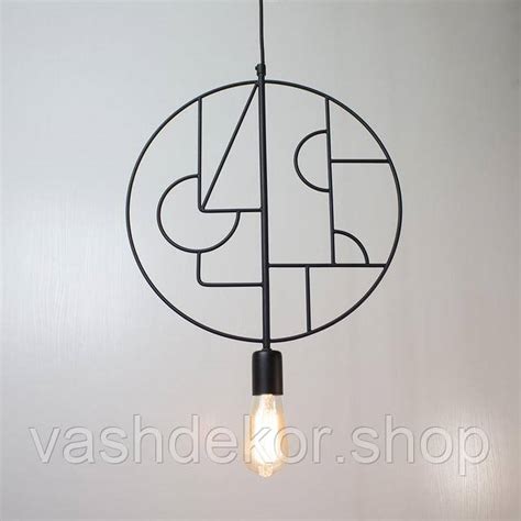 Купить Люстра-подвес на кабеле 60Вт E27 высота плафона 50 см металл ...