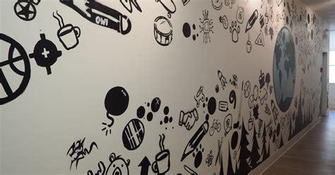 ArtStation - Office mural.