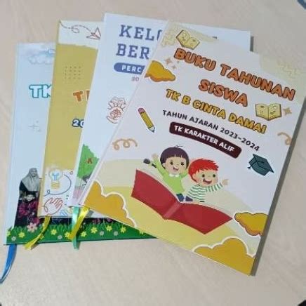 Jual Cetak Buku Tahunan Sekolah Annual Book Yearbook Hardcover
