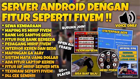 Gta Samp Server Baru Dengan Fitur Yang Mirip Gta Fivem Gta