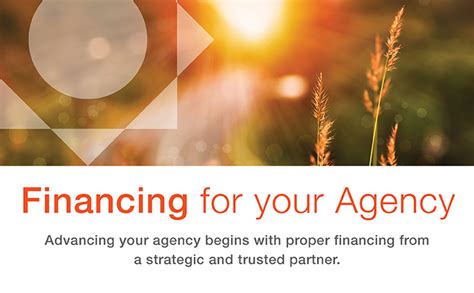 westfield bank financing   agencys future