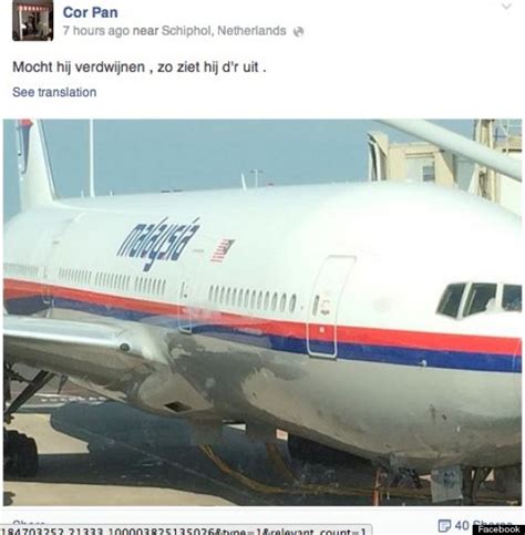 MH17 Passenger Apparently Took Extraordinary Photo As He Boarded