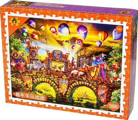 Jigsaw Legpuzzel Het Circus Puzzel Stukjes Volwassenen