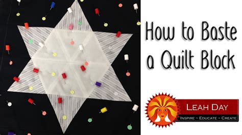 How To Baste A Quilt With Pinmoors Youtube