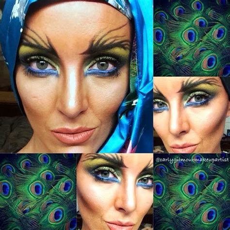 Peacock Makeup Peacock Makeup Makeup Peacock