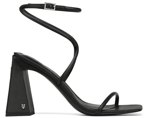 Giày cao gót Naked Wolfe VERGIE BLACK LEATHER Jordan