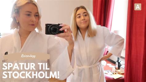 SPA I STOCKHOLM ENDELIG LITT VINTER UKENTLIG VLOGG I KAJA MARIE