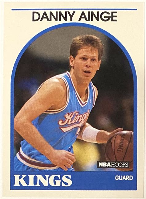 Danny Ainge Nba Hoops Sacramento Kings Basketball Card Kbk Sports