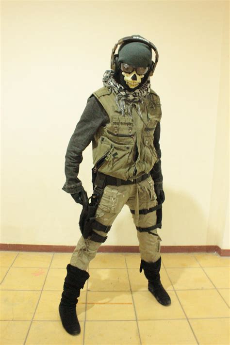 Ghost Cod Mw2 Cosplay By Grecia Villar By Princessofcrime On Deviantart