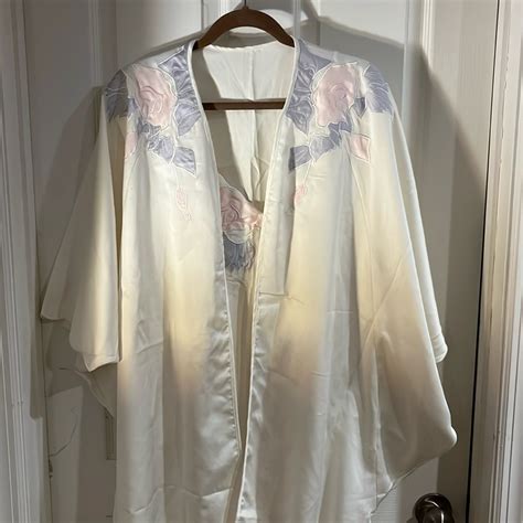 Vintage Deena Lingerie Set Robe And Slip Set Gem