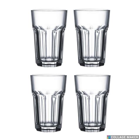 IKEA POKAL Glass Clear Glass 35 Cl 4 Piece Shopee Malaysia