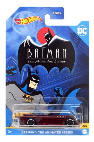 Batimovil Serie Animada Hot Wheels Batman Dc Comics MercadoLibre