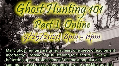 Ghost Hunting 101 Part 1 How To Use Ghost Hunting Equipment ViewStub