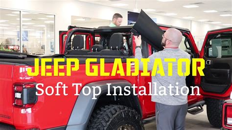 Jeep Gladiator Top Removal System