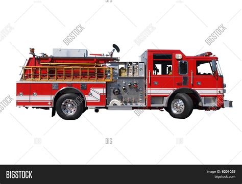 Ladder Fire Truck Image & Photo (Free Trial) | Bigstock