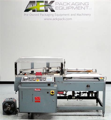 Used Shanklin Model A A Automatic L Bar Sealer Capable Of Speeds Up