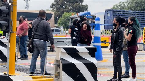 Vandalizan sistema poncha llantas de caseta Las Américas en Circuito E