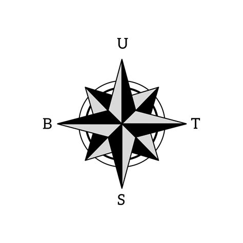 logotipo o símbolo de los puntos cardinales 17242753 Vector en Vecteezy
