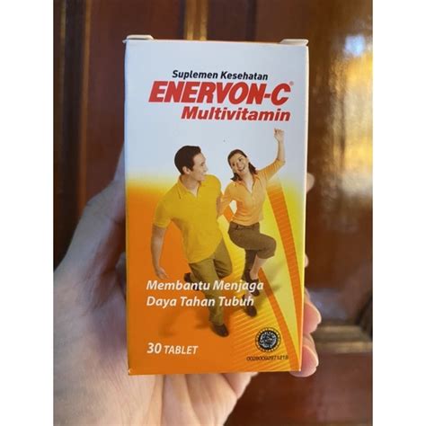 Jual Enervon C Multivitamin Isi Tablet Shopee Indonesia