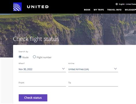 How To Check My Continental United Airlines Flight Status? – The ...