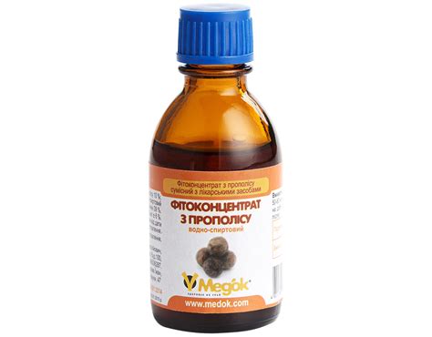 Настойка прополиса в магазине Medok