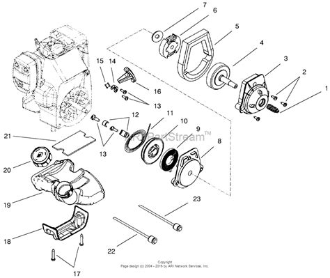 Toro 51927 16 Gas Trimmer 1997 Sn 79000001 79999999 Parts Diagram For Clutch Starter