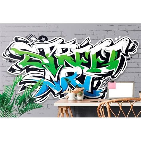 Nostre Cz Samolep C Tapeta Modern Graffiti Dovido Samolepic