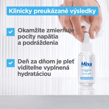 Mixa Hydratačné pleťové sérum Hyaluronic Acid Lactic Acid 30 ml