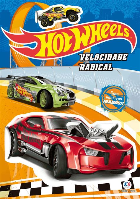 Hot Wheels Velocidade Radical Livro De Adesivos Ciranda Cultural Livros De Literatura