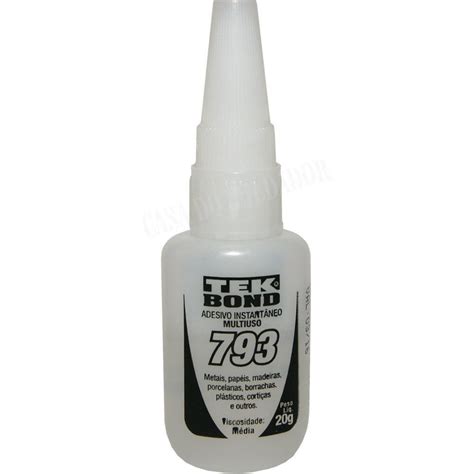 Adesivo Instantâneo 793 20G TEKBOND