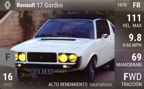 Igcd Net Renault Gordini In Top Drives