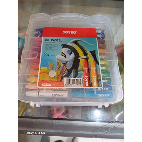 Jual ISI 24 CRAYON JOYKO OIL PASTEL KRAYON MINYAK ISI 24 WARNA NON