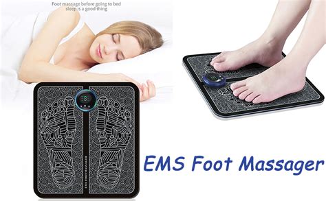 Ems Foot Massager Folding Portable Feet Massage Machine Electronic