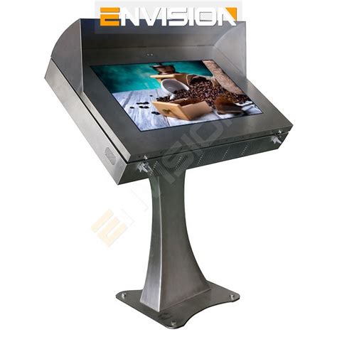 32 43 49 55 65 Double Side Floorstanding LCD Monitor WiFi Kiosk Stand