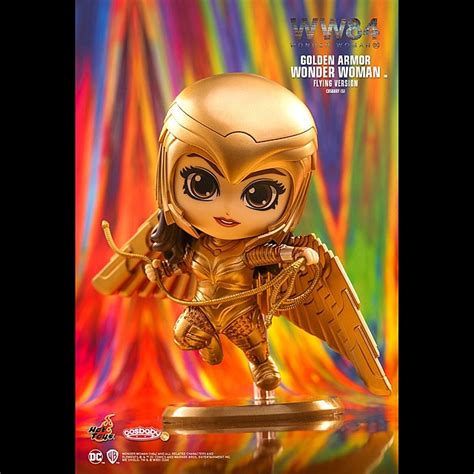 Hot Toys Wonder Woman Golden Armor Wonder Woman Flying Version Cosbaby S Bobble Head