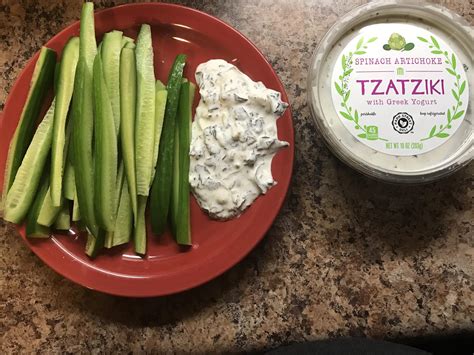 110 calories for cucumber and dip! : r/1200isplenty