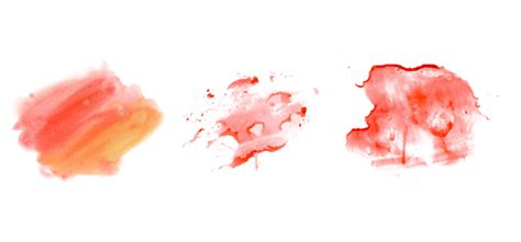 Red Watercolor Splash Pngs For Free Download