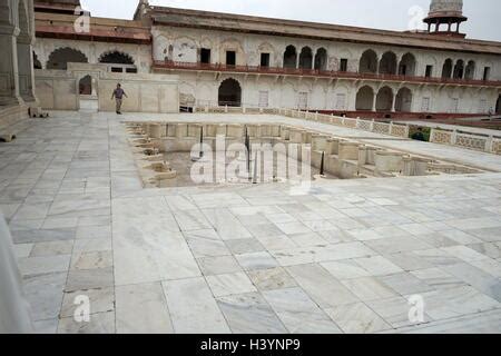 Vistas De La Fortaleza De Agra La Antigua Residencia Imperial De La