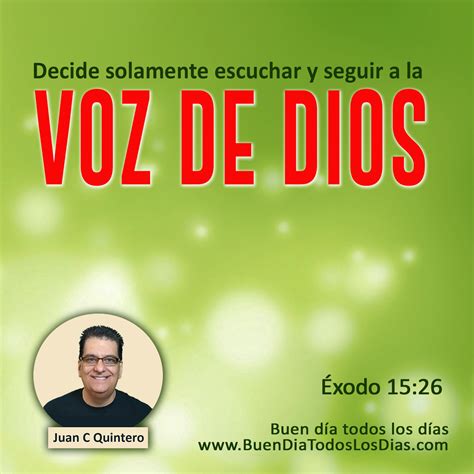 Escucha Solo La Voz De Dios