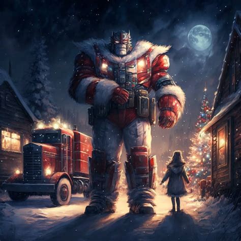 Transformer For Christmas Version 4 By Grayalienart On Deviantart