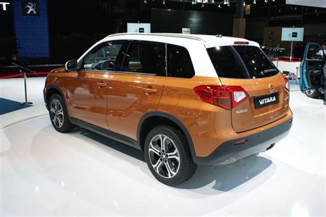 Suzukis New Vitara Suv Goes Mainstream In Paris Carscoops