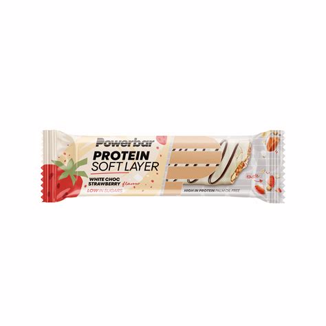 Protein Soft Layer 4 Bars 4 X 40g White Choc Strawberry 214335414