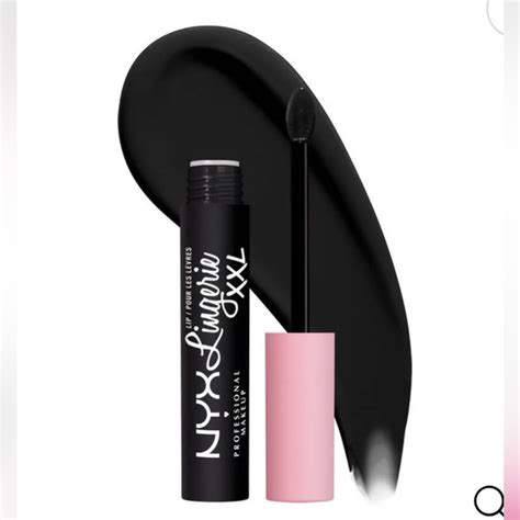 Nyx Makeup Nyx Lip Lingerie Xxl Longlasting Matte Liquid Lipstick Naughty Noir Poshmark
