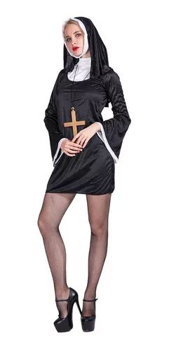 Disfraz De Halloween De Monja Traviesa Para Mujer Cuotas Sin Inter S