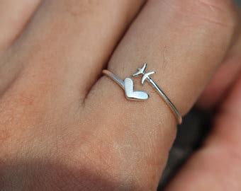 Solid Silver Custom Constellation Ring Zodiac Jewelry Etsy