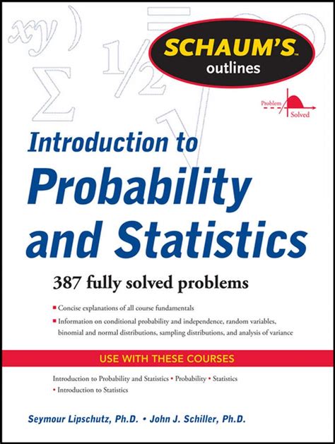 Amazon Schaum S Outline Of Introduction To Probability And