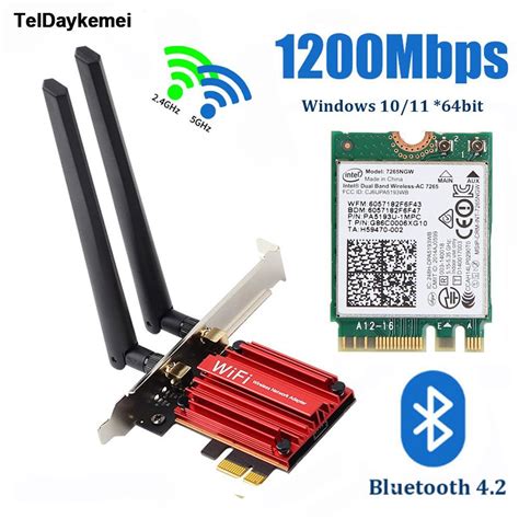 Intel Сетевая карта PCI-E 7265 - купить с доставкой по выгодным ценам в ...